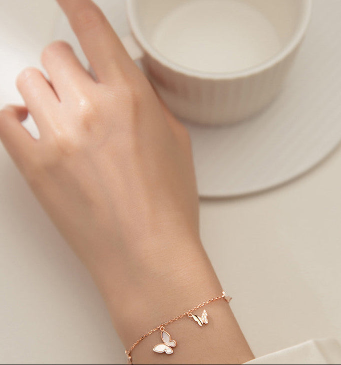 Butterfly Charm Bracelet