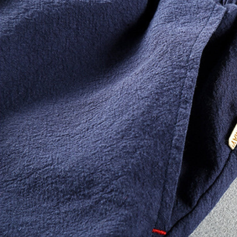 Pánské kalhoty "Mito" v japonském stylu