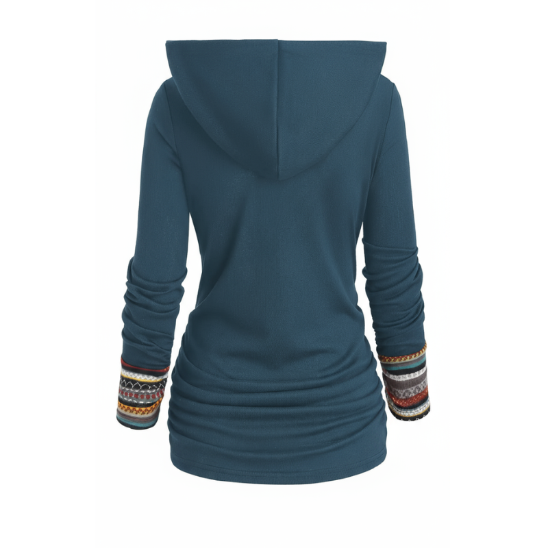 Patchworková mikina SIERRA Boho