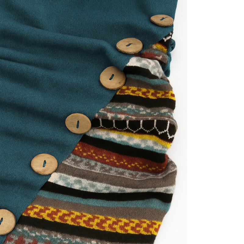 Patchworková mikina SIERRA Boho