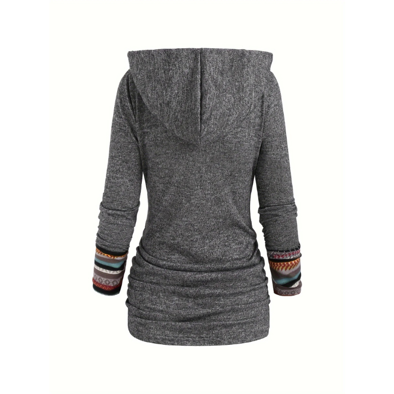 Patchworková mikina SIERRA Boho