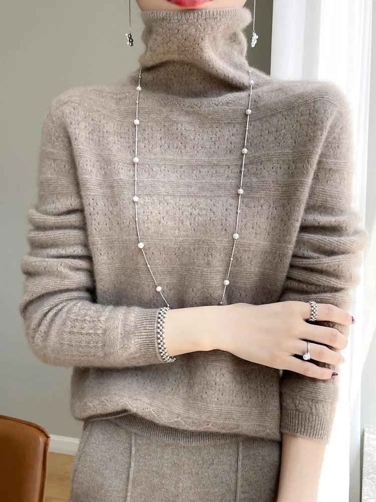 Vlněný pletený svetr Camille