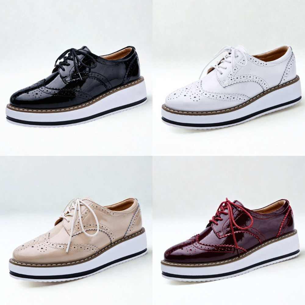 Boty na platformě Lustra