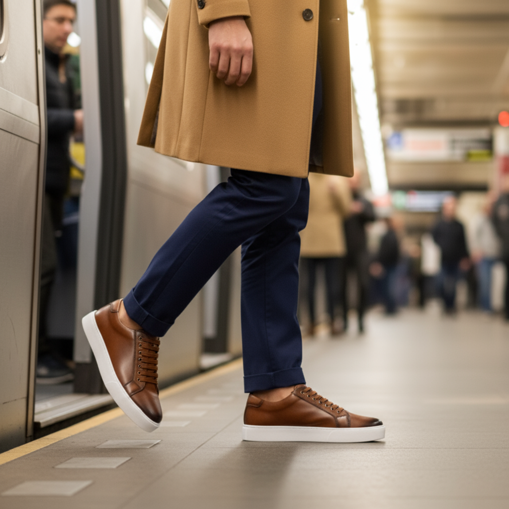 Kožené nízké topy Westbridge