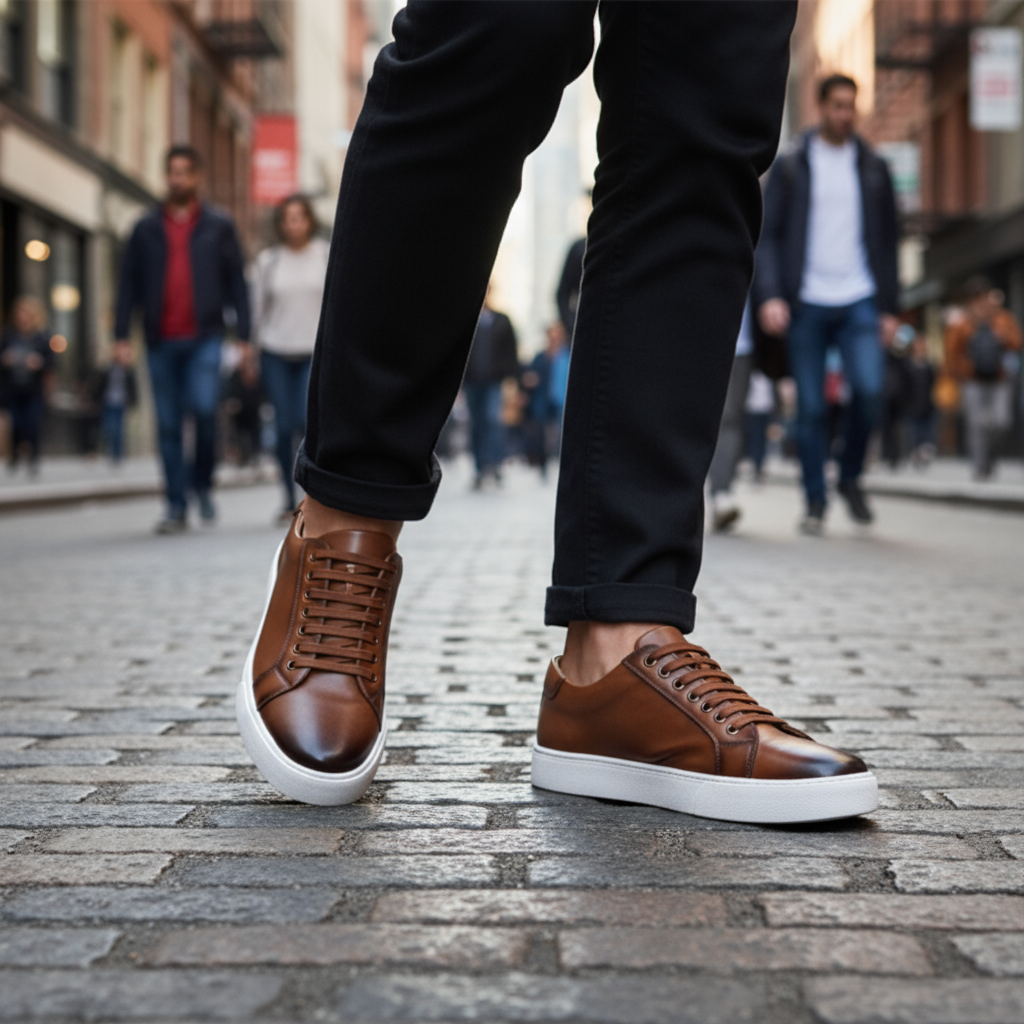 Kožené nízké topy Westbridge