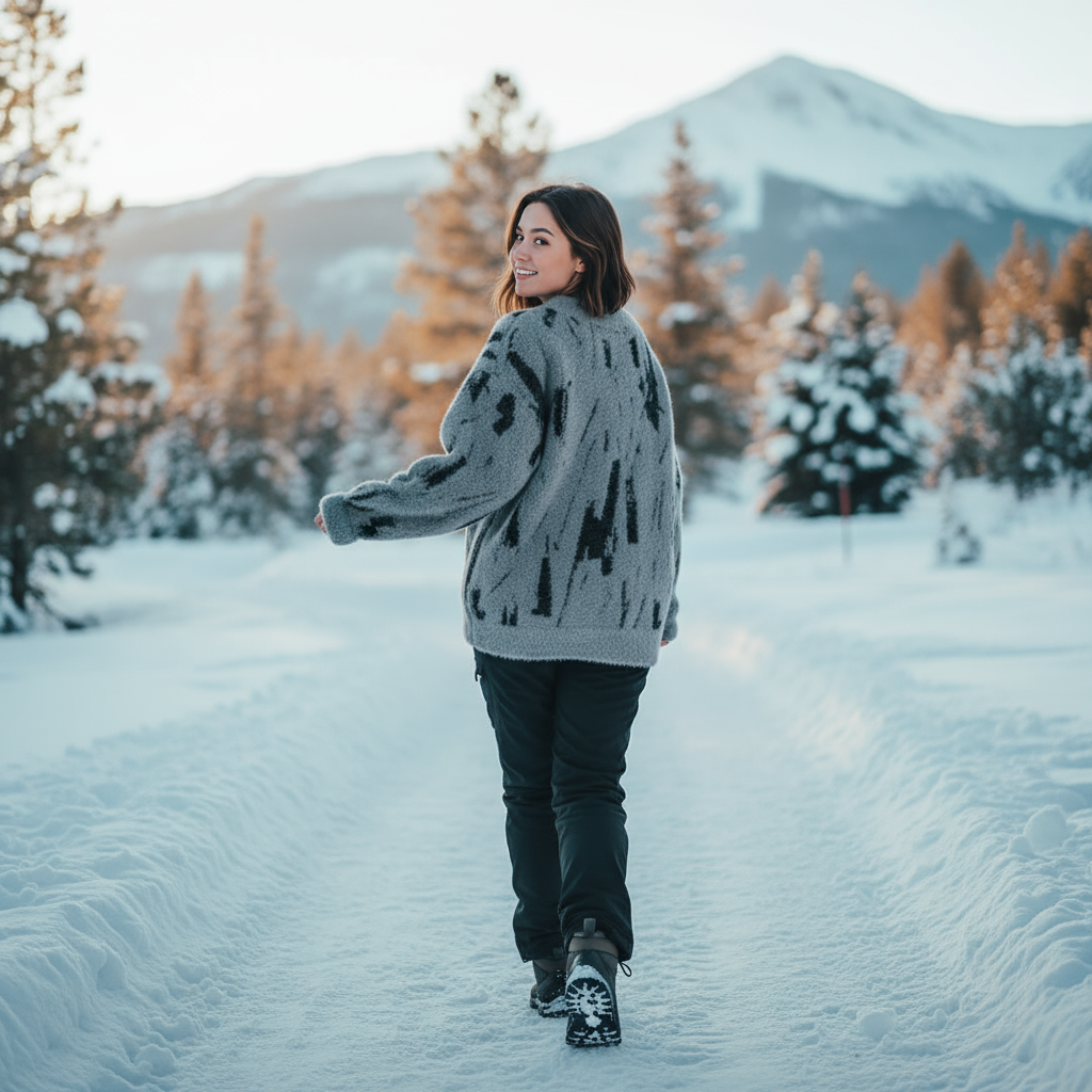 Vrcholový arktický svetr