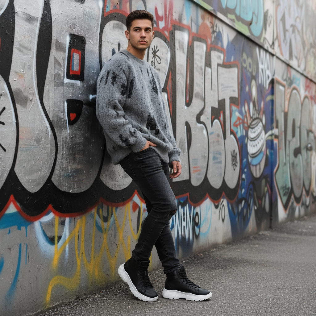 Vrcholový arktický svetr